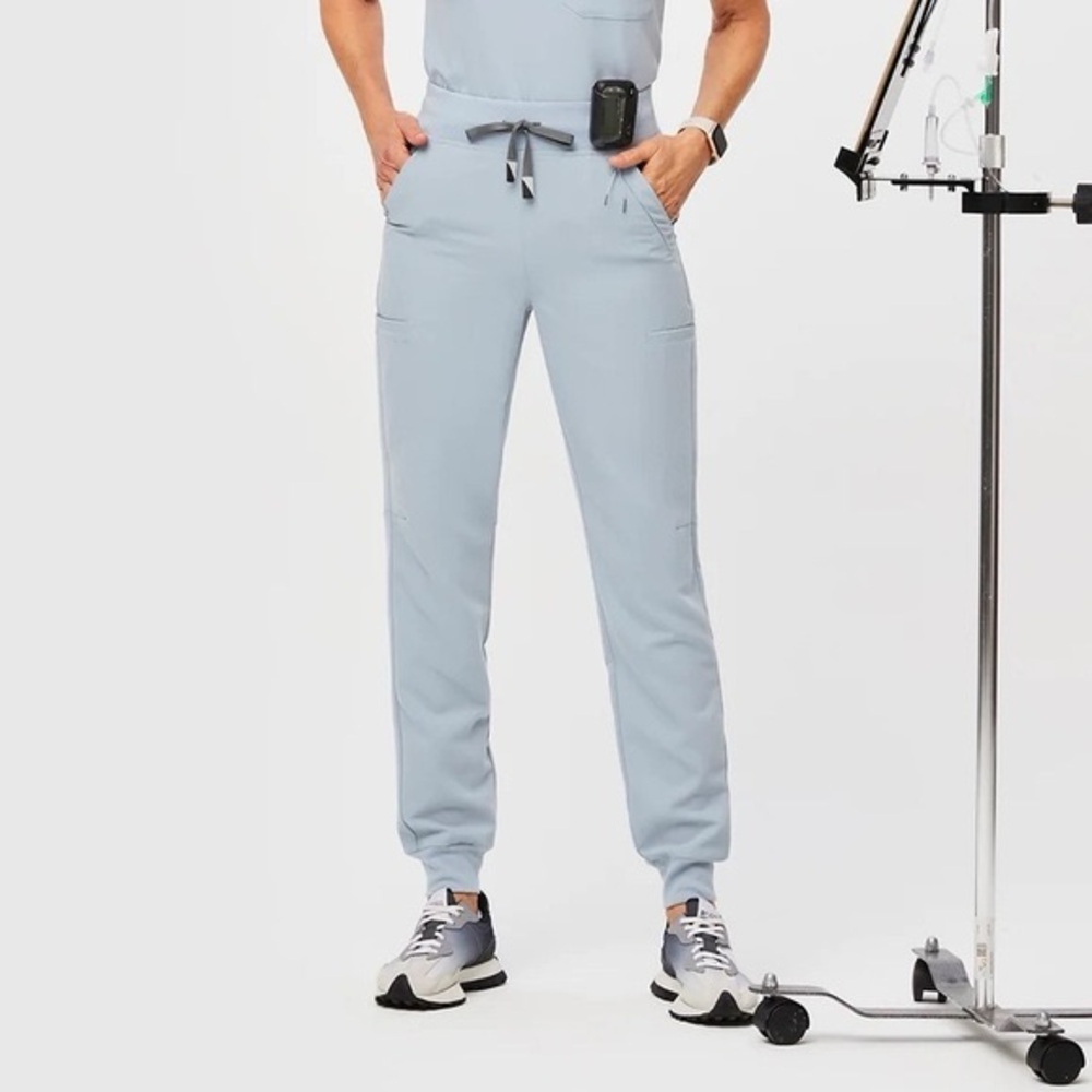 FIGS LIMITED EDITION Dusty Blue Yola- Skinny Scrub Pants 2.0